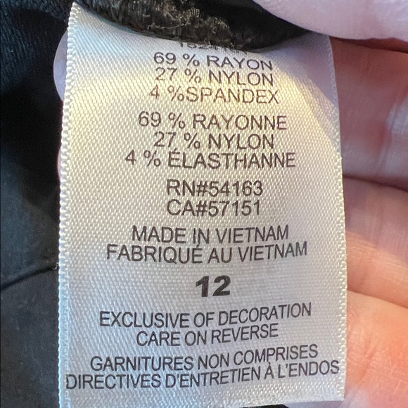 Karl Lagerfeld Elegant Black Trousers - Picture 4 of 4